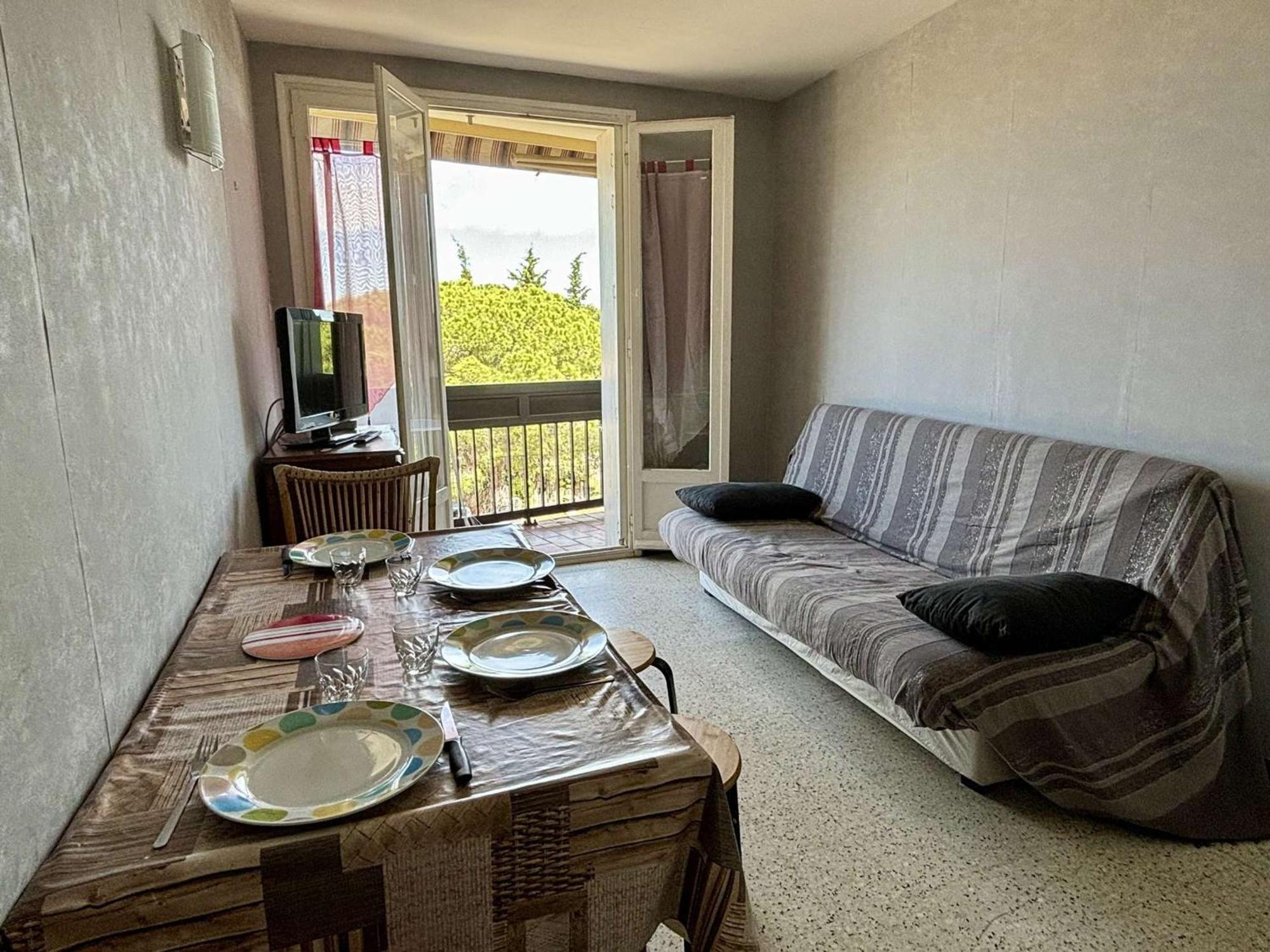Appartement 2 Pieces, Balcon, Proche Plage Et Commerces, Quartier Calme - Argeles-Sur-Mer - Fr-1-225-685 Eksteriør billede